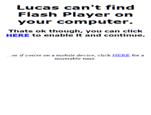Tablet Screenshot of lucasearth.com